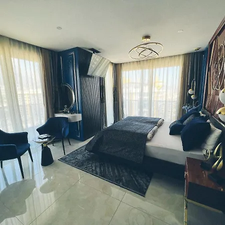 # B87 - Luxus-duplex Apartment, 12 Und 13 Stock Ueber Alanya, Whirlpool Mit Meerblick, Bar, Baeder, Terrassen, Gym, Private Tower Apartamento Alanya