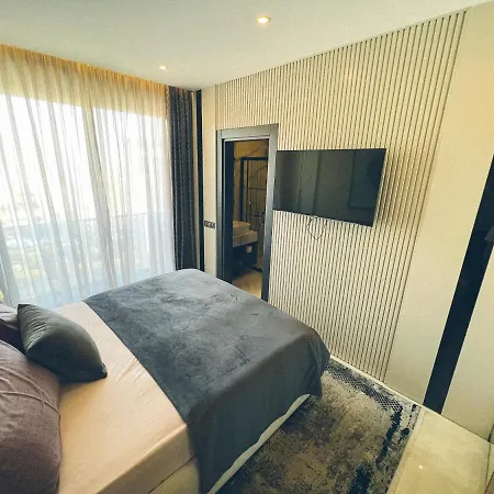Apartamento # B87 - Luxus-duplex Apartment, 12 Und 13 Stock Ueber Alanya, Whirlpool Mit Meerblick, Bar, Baeder, Terrassen, Gym, Private Tower Alanya