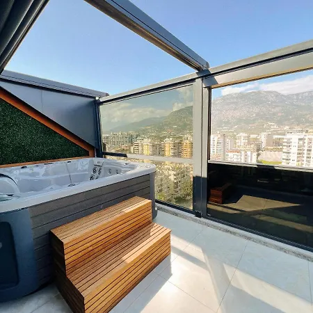 B87 Konak: Luxurious Duplex With Sea-view Whirlpool *