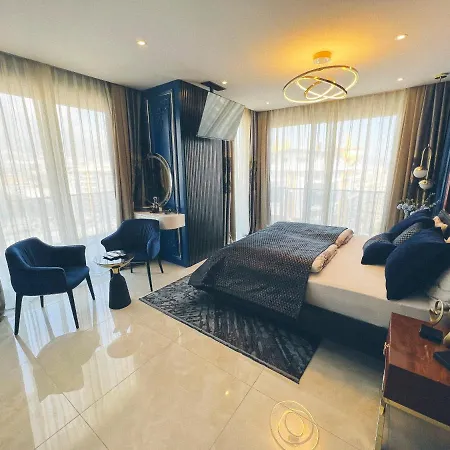 Apartamento # B87 - Luxus-duplex Apartment, 12 Und 13 Stock Ueber Alanya, Whirlpool Mit Meerblick, Bar, Baeder, Terrassen, Gym, Private Tower Alanya